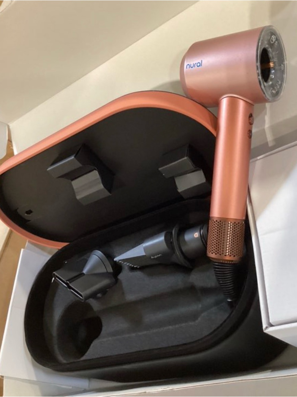Dyson Supersonic Nural™ Hair Dryer Amber Silk